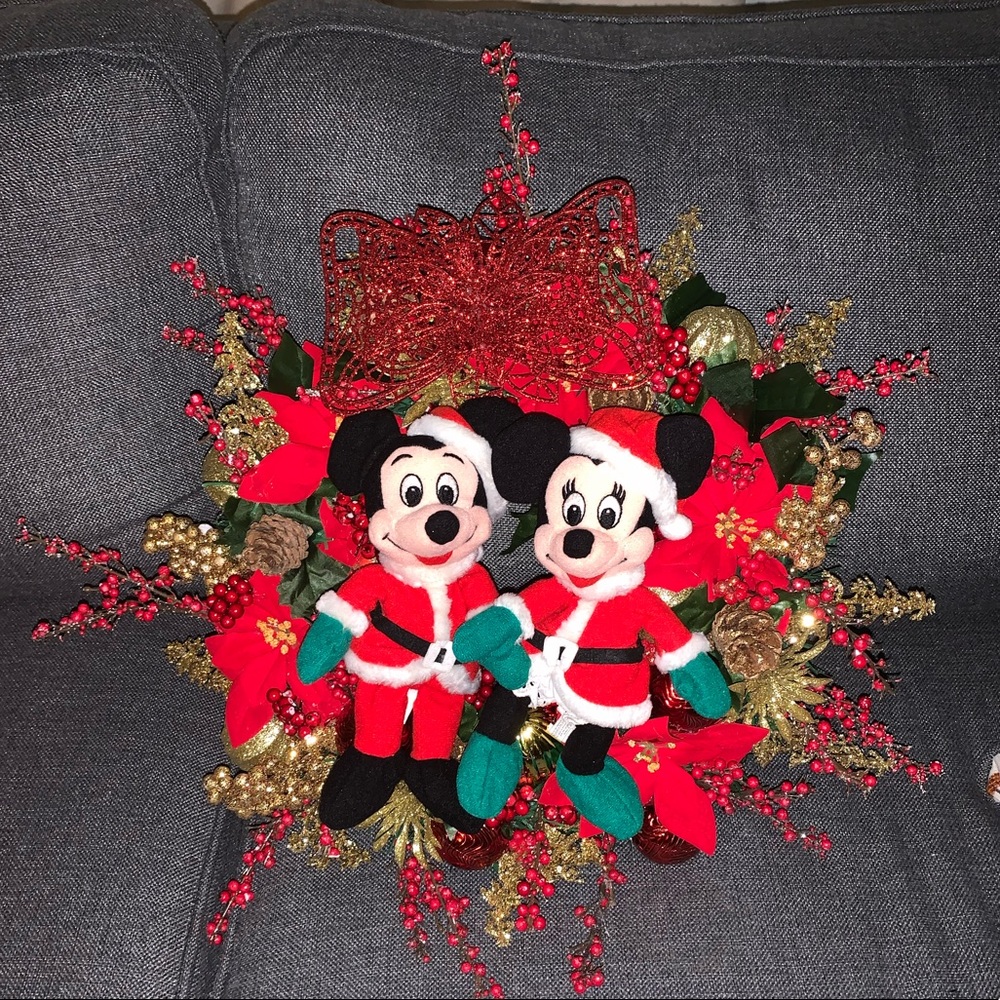 Christmas wreath Disney - Mickey Minnie